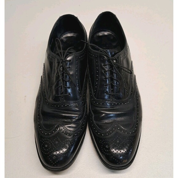 Florsheim Lexington Black Lace Up Wingtip Oxford Dress Men\'s Size 12 D
